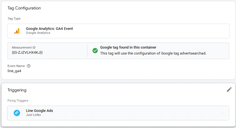 ภาพตัวอย่างการติดตั้ง google tag manager-advertsearchad
