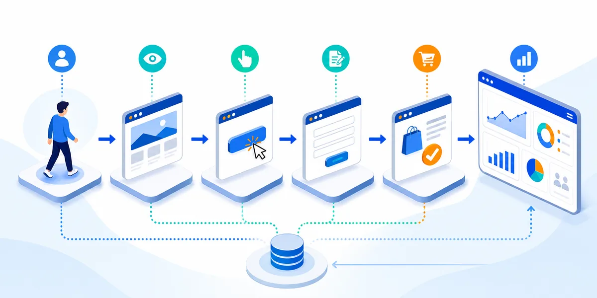 ตัวอย่าง Event Tracking ใน GA4 ตั้งแต่ผู้เข้าชมจนเกิด Conversion